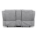  New Classic Furniture Granada Power Reclining Fabric and Leather Look Loveseat U1598-25P1-AGY IMAGE 5