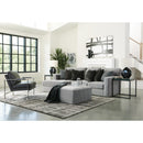  Jackson Furniture Carlsbad 3301-12 Ottoman - Charcoal IMAGE 3
