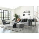  Jackson Furniture Carlsbad 3301-12 Ottoman - Charcoal IMAGE 4