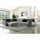  Jackson Furniture Carlsbad 3301-28 Cocktail Ottoman - Charcoal IMAGE 2