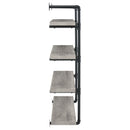  Coaster Furniture Elmcrest 804427 39-inch 4-shelf Wall Bookshelf - Grey Driftwood IMAGE 8