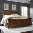  Liberty Furniture Industries Inc. Rustic Traditions 589-BR-KCS California King Sleigh Bed IMAGE 1