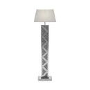  Coaster Furniture Carmen 920140 65-inch Empire Mirrored Acrylic Floor Lamp - Silver IMAGE 2