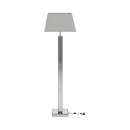  Coaster Furniture Carmen 920140 65-inch Empire Mirrored Acrylic Floor Lamp - Silver IMAGE 3