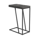  Coaster Furniture Sergio 931146 Engineered Wood C-Shaped Sofa Side Table - Rustic Grey IMAGE 1
