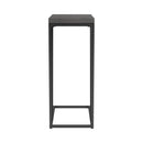  Coaster Furniture Sergio 931146 Engineered Wood C-Shaped Sofa Side Table - Rustic Grey IMAGE 2