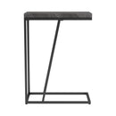  Coaster Furniture Sergio 931146 Engineered Wood C-Shaped Sofa Side Table - Rustic Grey IMAGE 3