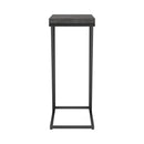  Coaster Furniture Sergio 931146 Engineered Wood C-Shaped Sofa Side Table - Rustic Grey IMAGE 4