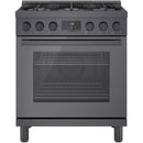  Bosch 30-inch Freestanding Gas Range with Convection Technology HGS8045UC IMAGE 1