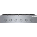  Bosch 36-inch Built-in Gas Rangetop with OptiSim® Burner RGM8658UC IMAGE 2