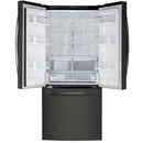  LG 30-inch, 21.8 cu.ft. Freestanding French 3-Door Refrigerator with SmartDiagnosis™ Technology LRFNS2200D IMAGE 2