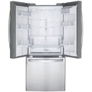  LG 30-inch, 21.8 cu.ft. Freestanding French 3-Door Refrigerator with External Water Dispensing System LRFWS2200S IMAGE 4