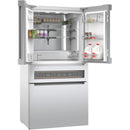  Bosch 36-inch, 20.5 cu.ft. Counter Depth French 4-Door Refrigerator with FlexBar™ B36CL81ENG IMAGE 5
