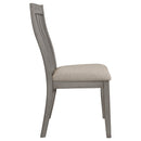  Coaster Furniture Nogales 109812 Wood Dining Side Chair - Coastal Grey IMAGE 4