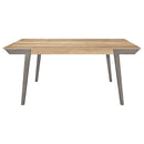  Coaster Furniture Nogales 109811 Rectangular 71-inch Wood Dining Table - Coastal Grey IMAGE 2