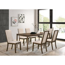  Coaster Furniture Wethersfield 109841 Rectangular 71-inch Wood Dining Table - Walnut IMAGE 7