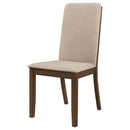  Coaster Furniture Wethersfield 109842 Wood Dining Side Chair - Medium Walnut IMAGE 3