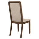  Coaster Furniture Wethersfield 109842 Wood Dining Side Chair - Medium Walnut IMAGE 6