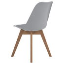  Coaster Furniture Caballo 110132 Polypropylene Dining Side Chair - Grey IMAGE 5