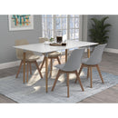  Coaster Furniture Caballo 110152 Polypropylene Dining Side Chair - Tan IMAGE 10