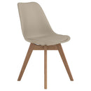  Coaster Furniture Caballo 110152 Polypropylene Dining Side Chair - Tan IMAGE 1