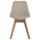  Coaster Furniture Caballo 110152 Polypropylene Dining Side Chair - Tan IMAGE 2
