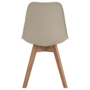  Coaster Furniture Caballo 110152 Polypropylene Dining Side Chair - Tan IMAGE 6