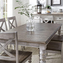  Liberty Furniture Industries Inc. Cottage Lane 350-T4072 Rectangular Leg Table IMAGE 2
