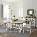  Liberty Furniture Industries Inc. Whitney 661W-CD-TRS Trestle Table IMAGE 3