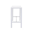  Coaster Furniture Natividad 182525 5-piece Pub Height Bar Table Set - White High Gloss IMAGE 4