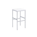  Coaster Furniture Natividad 182525 5-piece Pub Height Bar Table Set - White High Gloss IMAGE 5