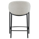  Coaster Furniture Chadwick 183436 Fabric Upholstered Counter Chair - Beige IMAGE 6