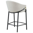  Coaster Furniture Chadwick 183436 Fabric Upholstered Counter Chair - Beige IMAGE 7