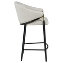 Coaster Furniture Chadwick 183436 Fabric Upholstered Counter Chair - Beige IMAGE 8