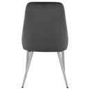  Coaster Furniture Cabianca 191442 Upholstered Dining Side Chair - Grey IMAGE 6