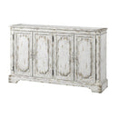  Coast2Coast Frost 51531 Distressed Finish Sideboard Credenza with 4 Doors IMAGE 1