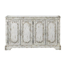  Coast2Coast Frost 51531 Distressed Finish Sideboard Credenza with 4 Doors IMAGE 2
