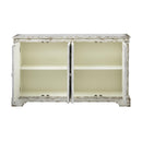  Coast2Coast Frost 51531 Distressed Finish Sideboard Credenza with 4 Doors IMAGE 3