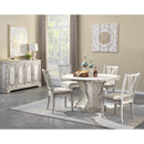  Coast2Coast Frost 51531 Distressed Finish Sideboard Credenza with 4 Doors IMAGE 5