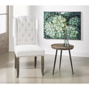  Coast2Coast Saul 53450 Solid Mango Wood and Iron Tripod Accent Side Table IMAGE 9