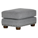  Jackson Furniture Singletary 3241-10 Ottoman - Nickel IMAGE 1