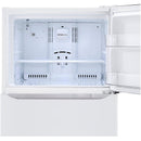  LG 30-inch, 20.2 cu.ft. Freestanding Top Freezer Refrigerator with Smart Diagnosis™ LTCS20020W IMAGE 10