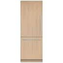  Fisher & Paykel 30-inch, 15.9 cu. ft. Built-in Bottom Freezer Refrigerator with ActiveSmart™ RS3084WLUK1 IMAGE 1