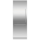  Fisher & Paykel 30-inch, 15.9 cu. ft. Built-in Bottom Freezer Refrigerator with ActiveSmart™ RS3084WLUK1 IMAGE 2