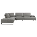  Coaster Furniture Arden 508888 Upholstered Sectional Sofa with Adjustable Back - Taupe IMAGE 1