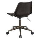  Coaster Furniture Carnell 803378 Upholstered Adjustable Home Office Desk Chair - Brown IMAGE 6