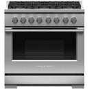  Fisher & Paykel 36-inch Freestanding Gas Range with Dual Flow Burners™ RGV3-366-L IMAGE 1
