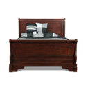  New Classic Furniture Versailles BH1040 California King Sleigh Bed - Bordeaux IMAGE 1