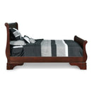  New Classic Furniture Versailles BH1040 California King Sleigh Bed - Bordeaux IMAGE 3
