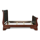  New Classic Furniture Versailles BH1040 California King Sleigh Bed - Bordeaux IMAGE 4